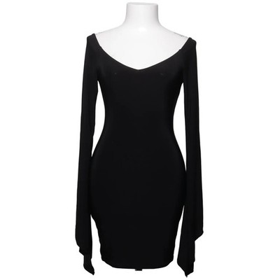 Kaiia, Kleid, Größe: 36, Schwarz, Elasthan/Polyester, Einfarbig, Damen #ENf