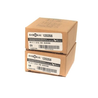 (Lot of 2) NEW Dodge SH X 1-3/16-KW Quick Disc Bushing SH Bushing 1.1875 in Bore