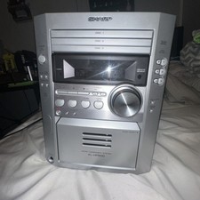 Sharp 3 Cd System no Speakers Included Works Great Had For A Month.