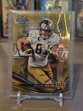 2022-23 Bowman's Best University Michael Mayer Gold Lava Insert Card /75