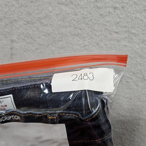 Gap Jeans Vintage Slim High Rise Womens 10 Blue Dark Wash Stretch 31x30 - Picture 13 of 13