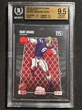2026 Bo Jackson Battle Arena Dart Board BATTLEFOIL #190 Jaxson Dart RC BGS 9.5