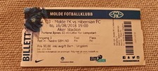 Ticket 2018 Molde FK vs. Hibernian FC Europa League  26253 HAALAND 2 EARLY GOALS