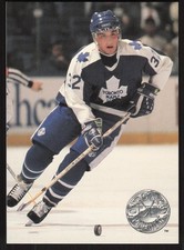 Daniel Marois, 1991-92 Pro Set Platinum, #118, Toronto Maple Leafs,