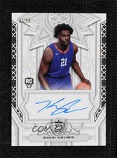 2023-24 Topps Royalty Pursuit of Greatness Signatures 35/99 Kobe Brown Auto 1o64