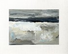 8x10 Original Oil Painting Abstract Landscape Neutral Modern Contemporary Signed