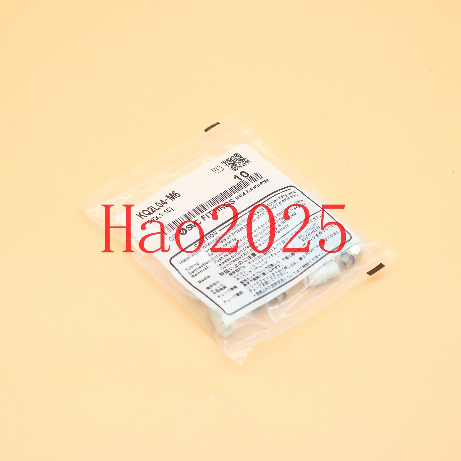 1bag/10pc New Smc KQ2L04-M6 CKT Quick Connector