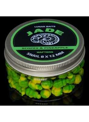 Lunar Baits Jade Wafters 8x12mm Scopex Pineapple Carp Fishing Balanced Boilies