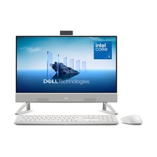 Dell 24 AIO ec24250-23.8" Core 3 Processor 100U 8GB 512GB Win11H White