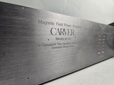 Carver M 1.5t Magnetic Field Power Amplifier Vintage