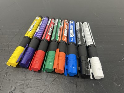 8x Pentel MMP20 Permanent Paint Marker Pens Job Lot