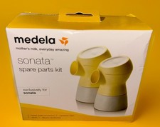 Medela Sonata Spare Parts Kit 68054 New Sealed for Double Breastpump Connectors