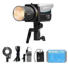 Nanlite Fc-60B Photography Light, 78W Output, 2700-6500K Color Temperature, Cri 