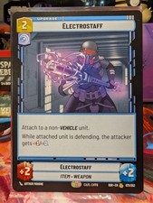 Electrostaff #071/252 Star Wars Unlimited Spark of Rebellion