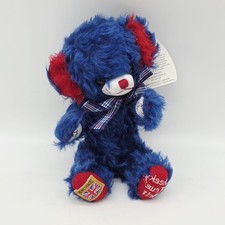 Merrythought Teddybär Cheeky True Brit signiert 23,5 cm