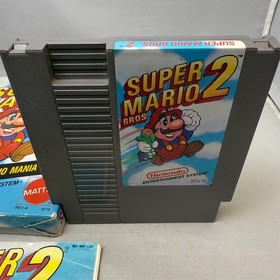 Super Mario Bros. 2 (Nintendo NES) CIB COMPLETE! TESTED!