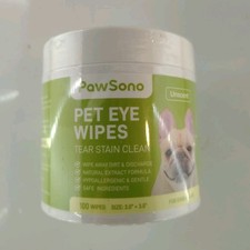 Eye Wipes for Dogs and Cats Hypoallergenic Dog Eye Wipes Cleaner Natural NEW