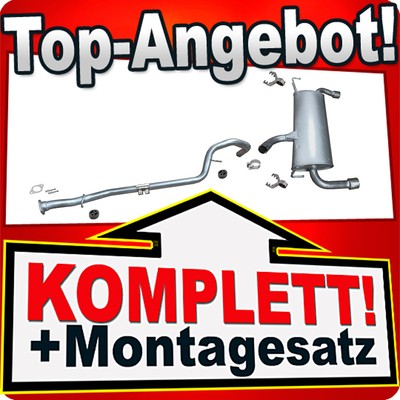 Auspuff für FORD KUGA II 2.0 TDCi SUV und VAN auch 4X4 ab 2012 Auspuffanlage