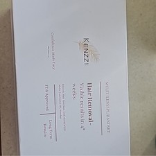 Kenzzi Multi-Lens IPL Hair Removal Device White Gold Legs Arms