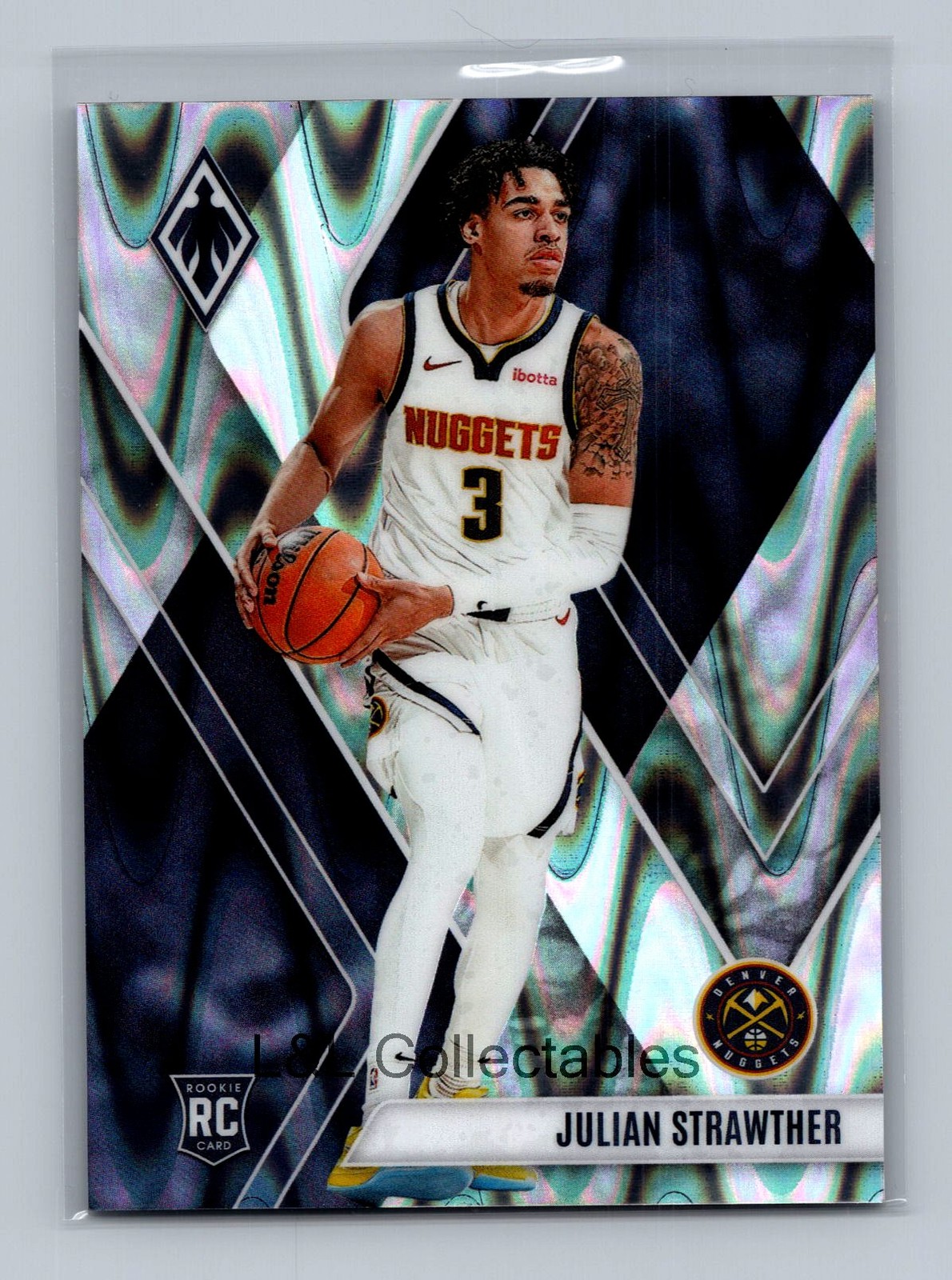 2023-24 Panini Phoenix #283 Julian Strawther Seismic #/125