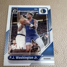 2024-25 Panini Donruss Optic P.J. Washington Jr. #74 Dallas Mavericks