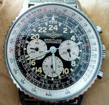 BREITLING NAVITIMER COSMONAUTE 24H Ref. 81600 (1986) portée par J L Chrétien