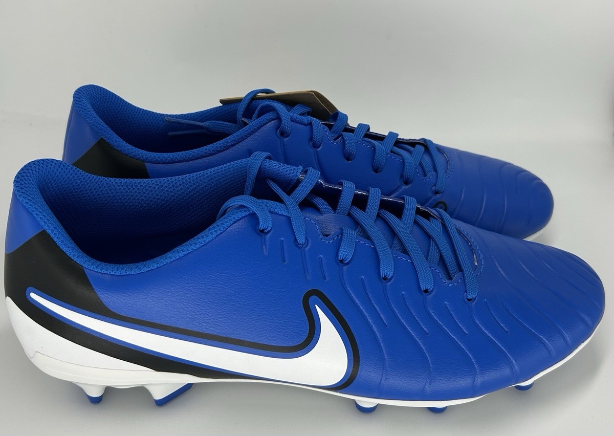 Nike Tiempo LEGEND CLUB 10 FG Mens 10.5 DV4344-400 Blue Football Cleats Nike Legend 10 Club FG/MG - DV4344-400 main image 3