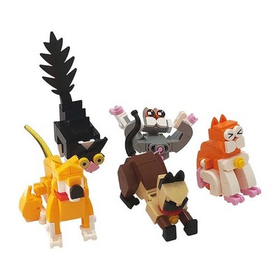 Creative Educational DIY Animal Small Particle Building Block Toy for Kids USA