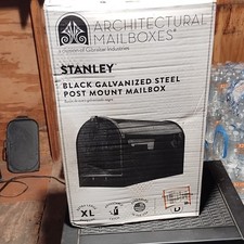 Architectural Mailboxes Stanley XL Black Galv...