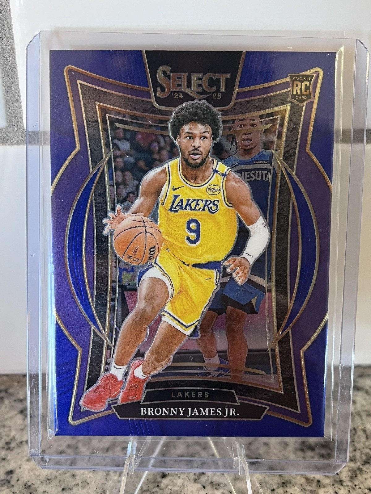 2024-25 Select Bronny James Jr. Concourse RC Blue Retail #90 Lakers