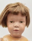 16 1/2” Antique Schoenhut Girl Doll in Tartan Dress - NO RESERVE JH102 — photo 8