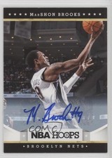 2012-13 NBA Hoops Auto MarShon Brooks #244 Auto 0af