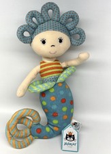 Jellycat London 11” Under The sea Mermaid Plush Rattle Toy, Has Tags