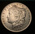 no reserve 1889 New Orleans mint Morgan silver dollar $1 collector grade