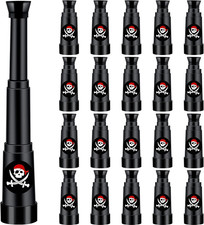 20 Pcs Pirate Telescope Toys for Kids Halloween Treasure Hunt Accessories