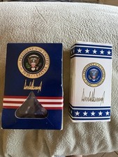 President Donald Trump White House Hershey Kisses - And Peanut M&M Candy Set