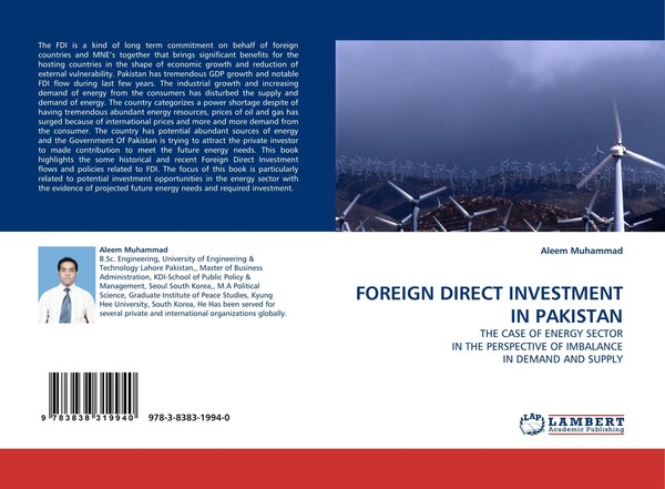 Foreign Direct Investment IN Pakistan Aleem Muhammad Taschenbuch 48 S. Englisch-image