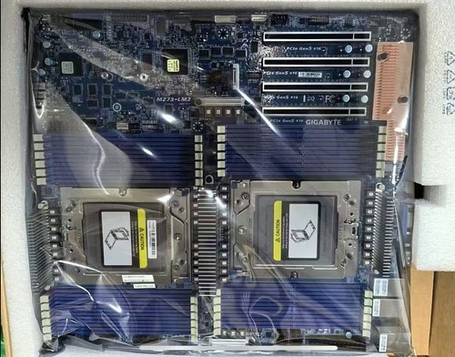 Gigabyte MZ73-LM2 +2* AMD EPYC 9475F 48c/96 t,3.8-4.5GHZ 320W 256MB - Afbeelding 3 van 5