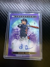2024 Topps Inception Base Rookie & Emerging Stars Auto Steven Kwan #BRES-KW /199