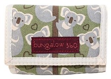 bungalow 360 Trifold Vegan Wallet  Koala Bear