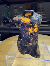 5416 Yooperlite Male Figurine With “Richard” 3.9” Tall 2.5” Wide 1.7” Deep 11.9