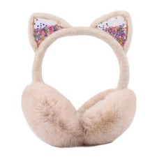 Fluffy Ear Muff Women Plush Earmuffs Kids Winter Girls Boys Cold Weather Warm