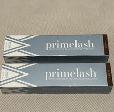 2-Pack Prime Prometics PrimeLash Mascara Lengthening  Volumizing BROWN, New