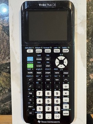 Graphing Calculator T1-84 Plus CE Texas Instruments