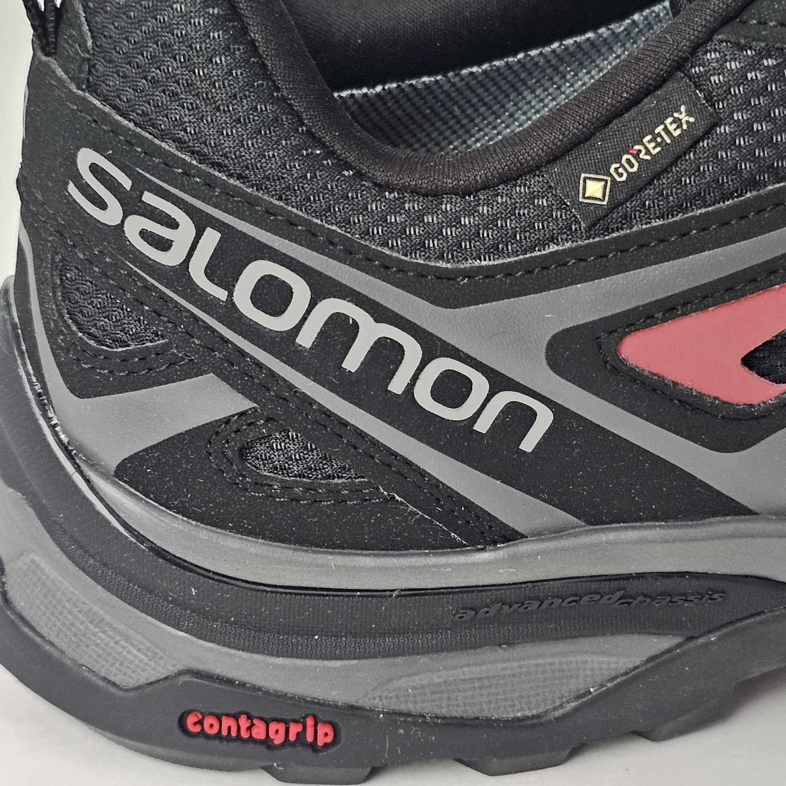 Salomon (Donna 9) X Ultra 3 GTX Scarpe da Escursionismo Trail Calamita Nero Minerale