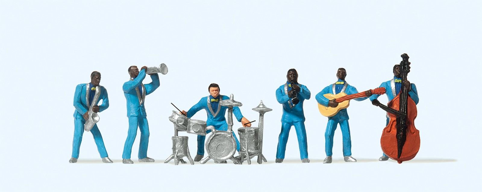 Jazz Band (6) Exclusive OO/HO Gauge Preiser 10112