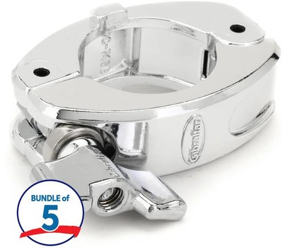 Gibraltar SC-GCHML Chrome Series Hinged Memory Lock with Wingnut (5 Pack)