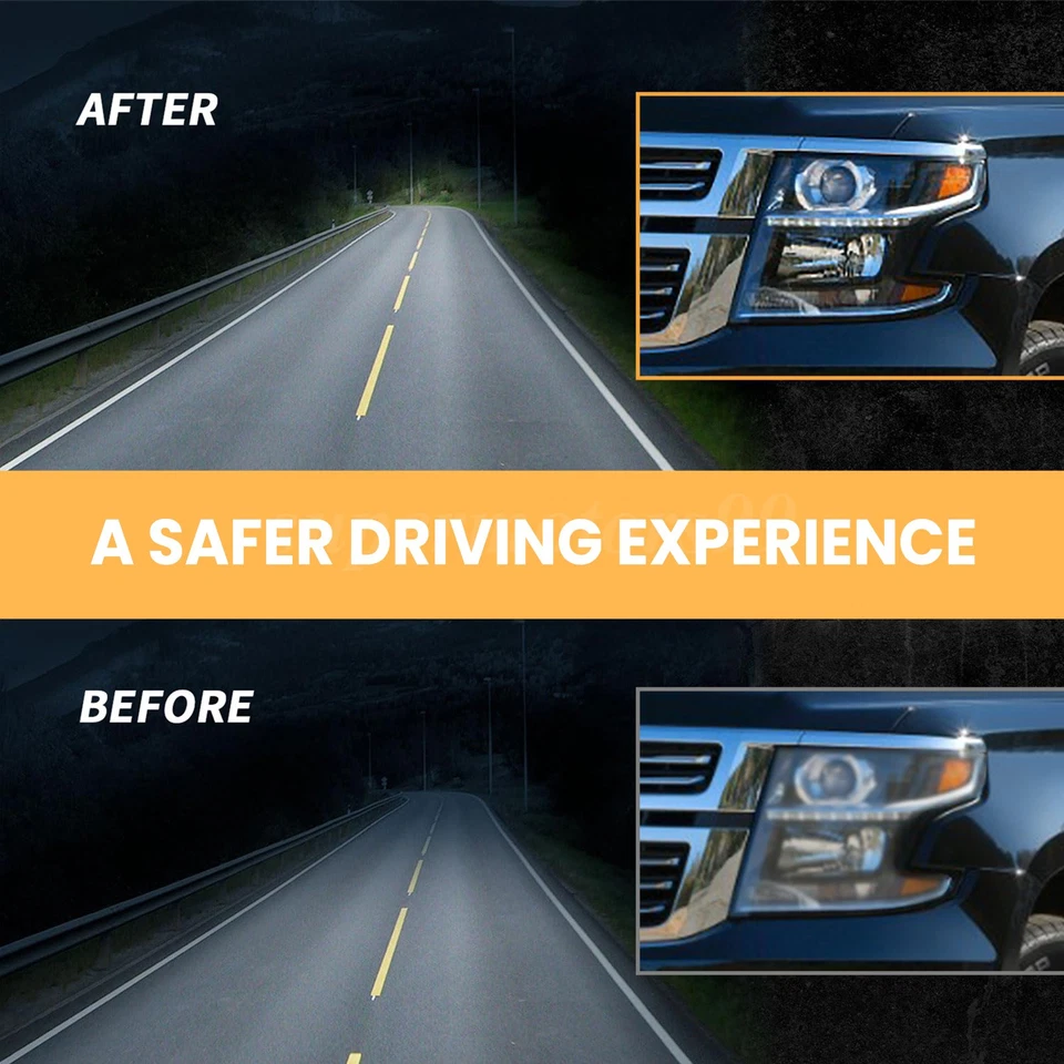 For 2015-2020 Chevy Tahoe Suburban DRL Projector Headlight Driver Side W/ bulb Foto 4 de 4