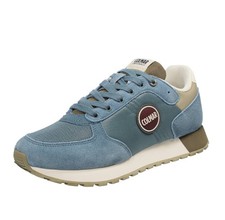 Colmar Travis Authentic - Sneakers In Suede Jeans - Uomo Scarpe Sneakers Casual