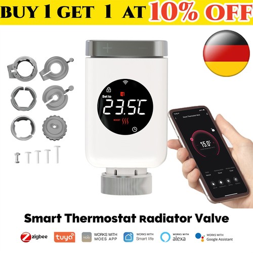 Heizkörperthermostat TRV Thermostat Heizung Smart LCD WiFi Heizung